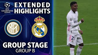 Inter Milan vs Real Madrid Extended Highlights  UCL on CBS Sports [upl. by Ecidna]