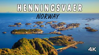 Henningsvaer Lofoten Islands Norway  4K Visual Escape [upl. by Suchta413]