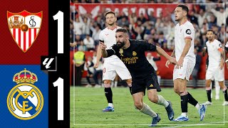 Sevilla FC 11 Real Madrid  HIGHLIGHTS  LaLiga 202324 [upl. by Henrique537]