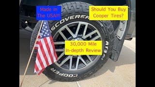 Cooper Discoverer AT3 30000 Miles Review Cooper OffRoad Review MadeInTheUSA AdventuringToday [upl. by Anitsyrhk792]