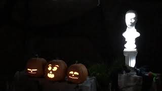 Grim Grinning Ghosts and Singing Pumpkins  Halloween 2017 display [upl. by Darrelle]