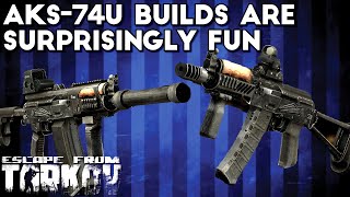 These AKS74U Builds Are Actually Pretty Fun  Escape From Tarkov [upl. by Rutger261]