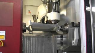 5 axis machining of OGV GEnx 1B [upl. by Nevada]