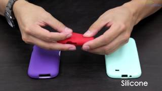 Rubberized Hard Case vs Silicone vs TPU [upl. by Ecnar923]