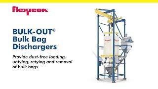 BULKOUT® Bulk Bag Dischargers from Flexicon [upl. by Iclehc]