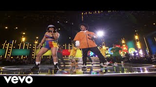 Bruno Mars  Finesse LIVE from the 60th GRAMMYs ® ft Cardi B [upl. by Arit909]