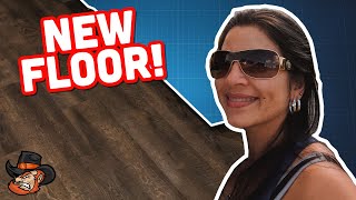 DIY RV Vinyl Plank flooring  Fleetwood Bounder [upl. by Beret549]