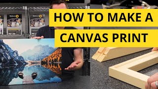 How To Make A Canvas  Varnishing amp Wrapping [upl. by Eldwin]