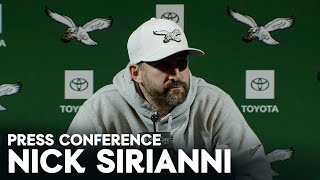 Eagles Press Conference Nick Sirianni  December 26 2024 [upl. by Eelatsyrc]