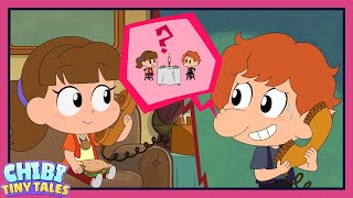 First Date Fright 😱  Chibi Tiny Tales  Halloweentown  Disney Channel Animation [upl. by Quitt]