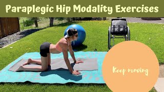 Paraplegic Stretching  Hip Modality Exercises [upl. by Nisbet]