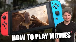 How to Watch Movies on Nintendo Switch  iTunes Google Play and more [upl. by Justinn656]