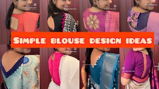 Simple blouse design ideas [upl. by Claudine]