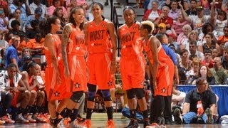 2013 WNBA AllStar Game Recap [upl. by Becky391]