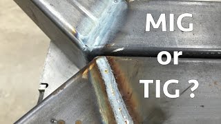 Fabrication Basics  Mig vs Tig  Which is Faster [upl. by Nrek]