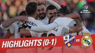 Highlights SD Huesca vs Real Madrid 01 [upl. by Gerlac]