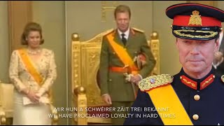 Luxembourgish Royal Anthem  De Wilhelmus [upl. by Ilwain]