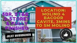 DRIVE TOUR INSIDE BELLEFORT ESTATE MOLINO 4 BACOOR CAVITE RFOampPre Selling Single Detached HouseampLot [upl. by Aitnas819]