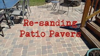 Resanding Patio Pavers [upl. by Melba]