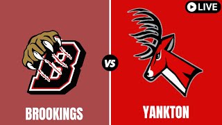 Brookings Bobcats vs Yankton Bucks Football [upl. by Auhso]