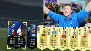 TOTY RONALDO  TOTY MESSI IN THE SAME PACK OPENING  FIFA 17 [upl. by Avla]