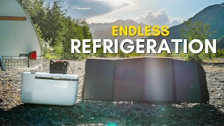 The BEST Portable Fridge and Solar Combo for Camping on a Budget [upl. by Mathews]