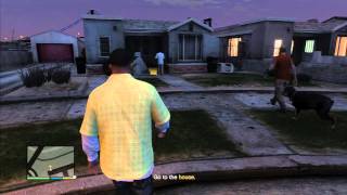 GTA 5 Grove Street  CJs Old House SPOILER ALERT [upl. by Yleek]