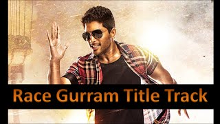 Race Gurram Songs  Kill Bill Pandey Theme  Allu Arjun Shruti hassan SS Thaman [upl. by Humfrid]