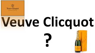 How to say Veuve Clicquot CORRECTLY French Champagne Pronunciation [upl. by Evilo28]