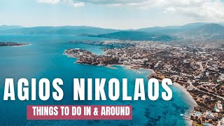 Top Things to Do In amp Around Agios Nikolaos Crete  Greece Travel Guide [upl. by Elyag]