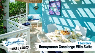 Seaside Honeymoon One Bedroom Concierge Villa Suite  Beaches Turks amp Caicos  Full Tour amp Review 4K [upl. by Celinka716]