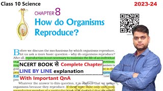 How do Organisms Reproduce  Class 10 Science Chapter 8 Full Chapter [upl. by Chaddy]