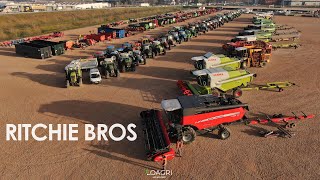 🙋‍♂️Je VISITE le  grand spécialiste de VENTES aux ENCHERES de Machines AGRI amp TP  💪☀ [upl. by Aronek]