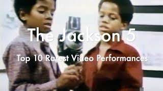 THE JACKSON FIVE  10 Rarest Video Performances [upl. by Fabrin]