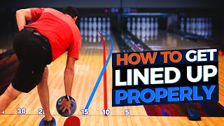 Pro Bowling Targeting Tip Get Lined Up Properly for Higher Scores [upl. by Nilesoy]