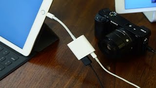 Apple Lightning to USB 3 Camera Adapter Review [upl. by Eiramenna829]