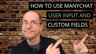 ManyChat  How to use ManyChat User Input and ManyChat Custom Field [upl. by Rawlinson647]