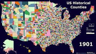 US historical counties [upl. by Akem]