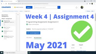 Introduction to Data Science in Python  Week 4  Assignment 4 Coursera  University of Michigan [upl. by Uda]