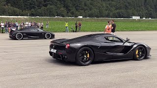 Ferrari LaFerrari vs Koenigsegg Agera X [upl. by Hamid]