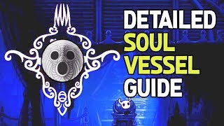 Hollow Knight All Soul Vessel Fragments Location Guide [upl. by Eisse]