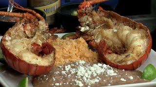 Puerto Nuevo Baja Style Lobster Fried [upl. by Neumann]