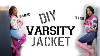 DIY How To Make A Givenchy Varsity Jacket [upl. by Vina]