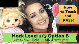 VIPKID Lower Level 23 B Mock Class Certification Walkthrough [upl. by Dranyl]