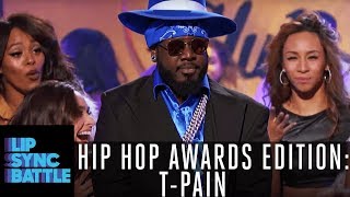 TPain Gets The Crowd To Stand Up  Ludacris Style  Lip Sync Battle Hip Hop Awards Edition [upl. by Willock]