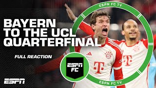 FULL REACTION Bayern Munich to UCL Quarterfinal after beating Lazio  ESPN FC [upl. by Bj771]