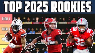 Top 2025 DYNASTY ROOKIES Ranks amp Tiers [upl. by Vidal]