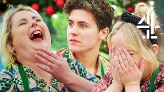 Tears in the Bake Off tent  The Great British Bake Off Christmas Special  BBC [upl. by Egdamlat]