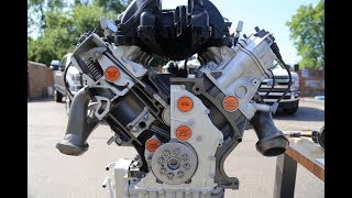 Inside Ford’s 7 3liter Godzilla Gas V8 Engine [upl. by Thurnau]