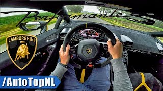 LAMBORGHINI HURACAN PERFORMANTE LP6404 POV Test Drive by AutoTopNL [upl. by Brelje]